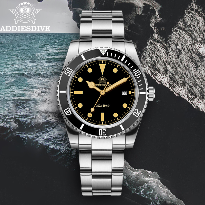 Watch Accessories - ADDIESDIVE 39mm Orologio caldo da uomo