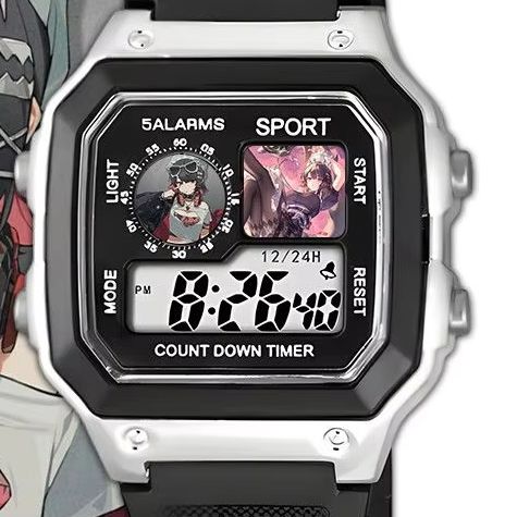 Watch Accessories - Orologio digitale multifunzionale Zenless Zone Zero,