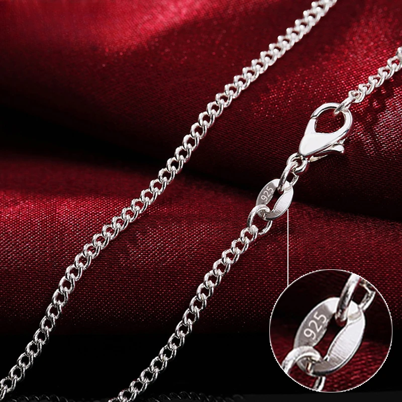Cuban Link Chain 12Mm - Collana a catena laterale in argento