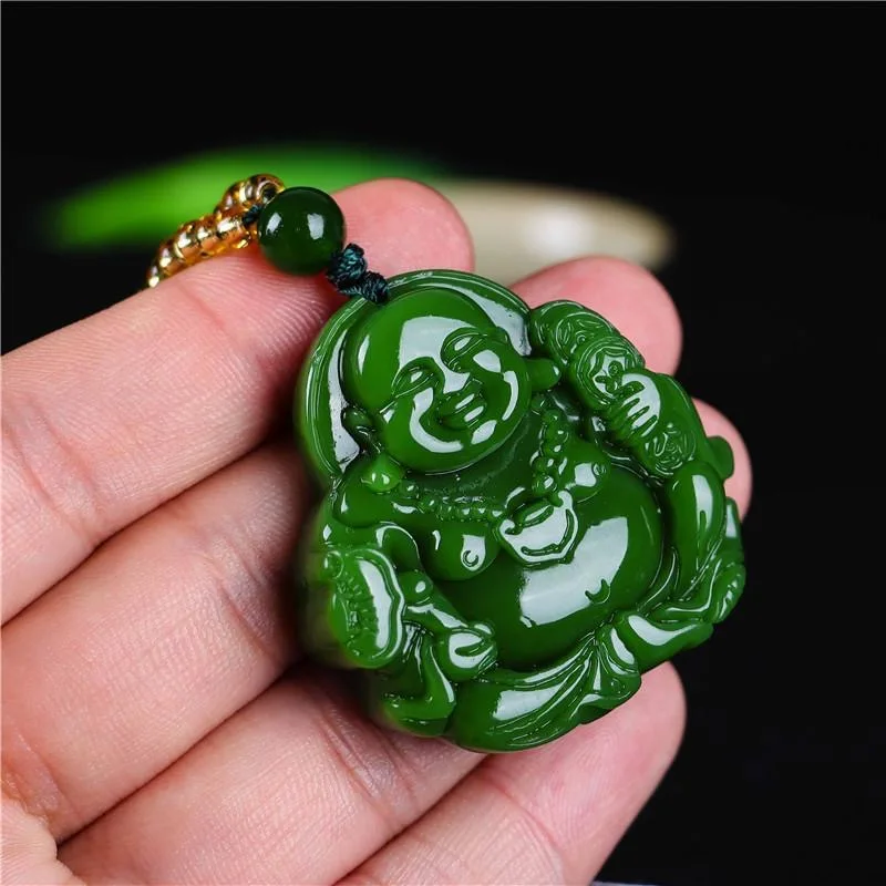 Cinese Verde Giada Buddha Mait - Necklaces recensione e prezzo