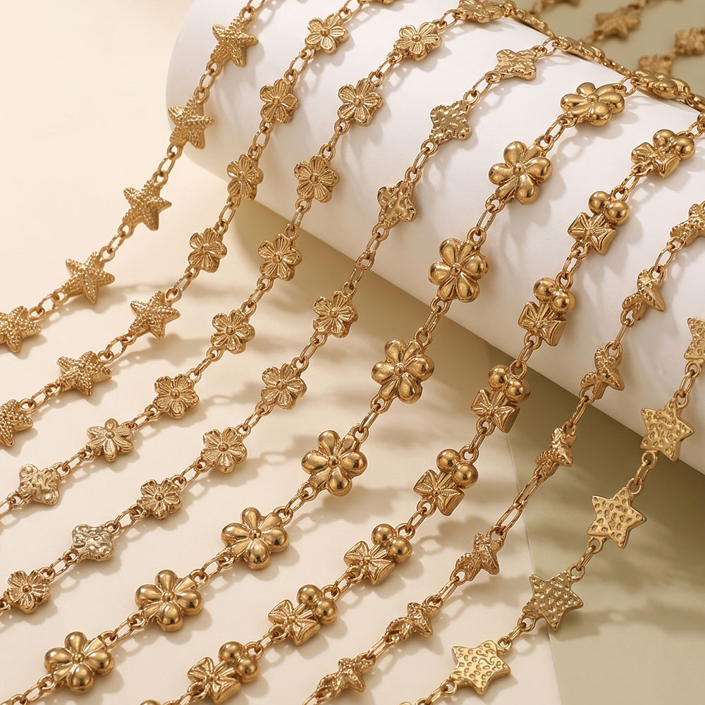 Catena a maglie a stella flore - Body Jewelry recensione e prezzo