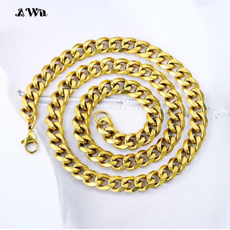 Collana a maglie cubane in acc - Cuban Link Chain 12Mm recensione e prezzo