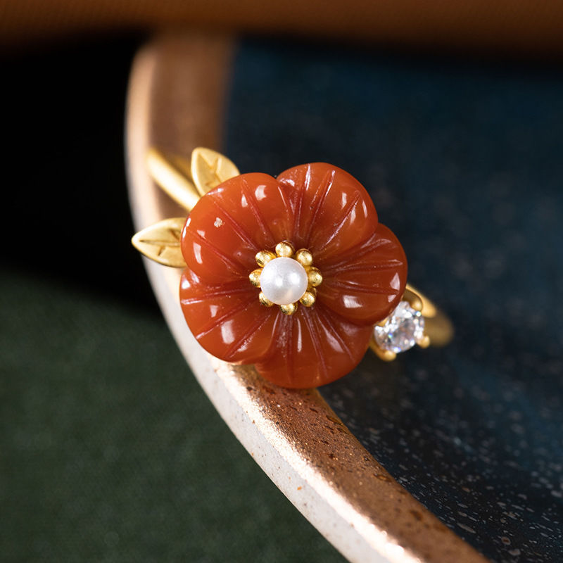 Anelli di fiori di giada natur - Rings recensione e prezzo