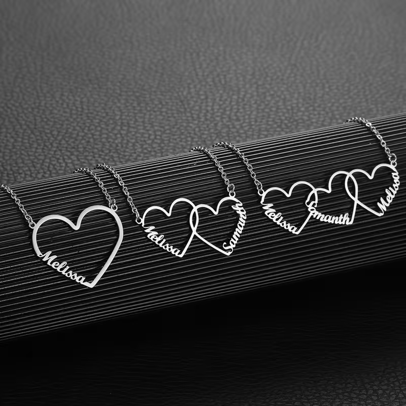 Collana Personalizzata con Cuo - Custom Name Necklace Stainless Steel recensione e prezzo
