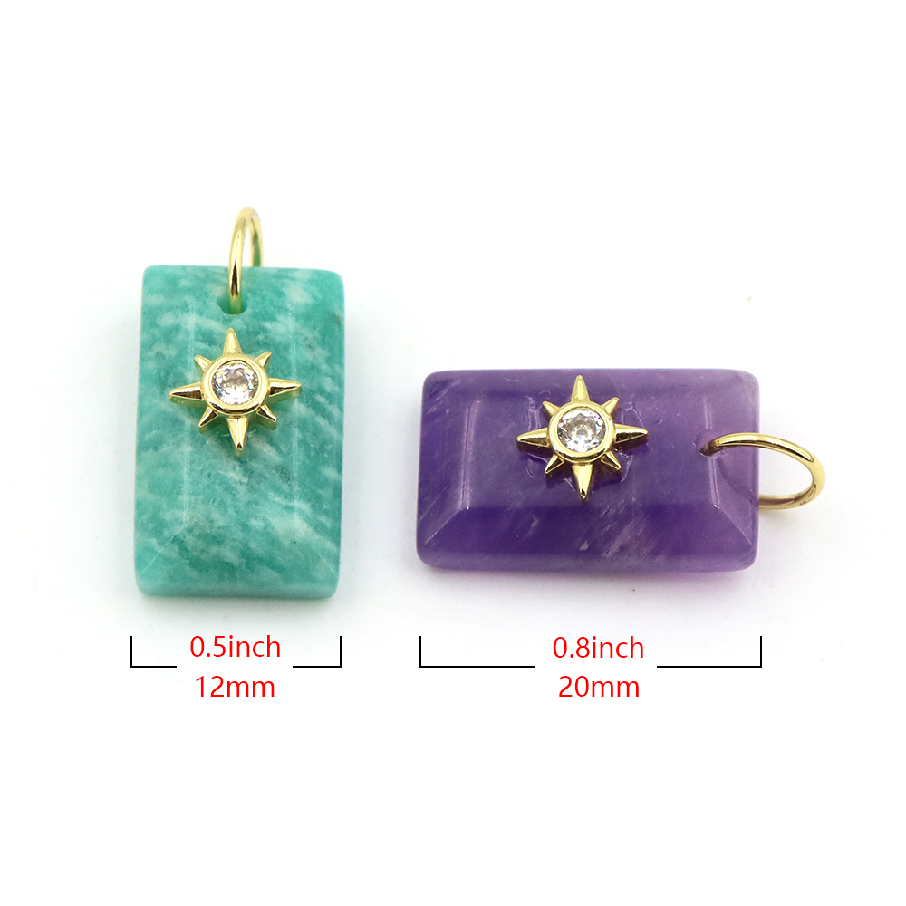 Ciondolo in Cristallo a Forma  - Crystal Pendant Necklace Natural Stone recensione e prezzo