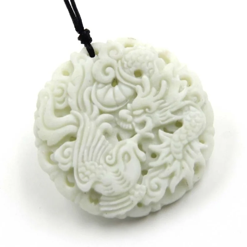 Drago di giada bianca naturale - Necklaces recensione e prezzo