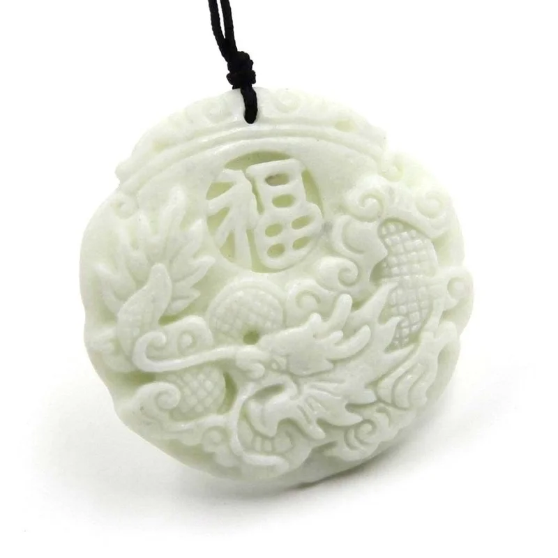 Drago di giada bianca naturale - Necklaces recensione e prezzo