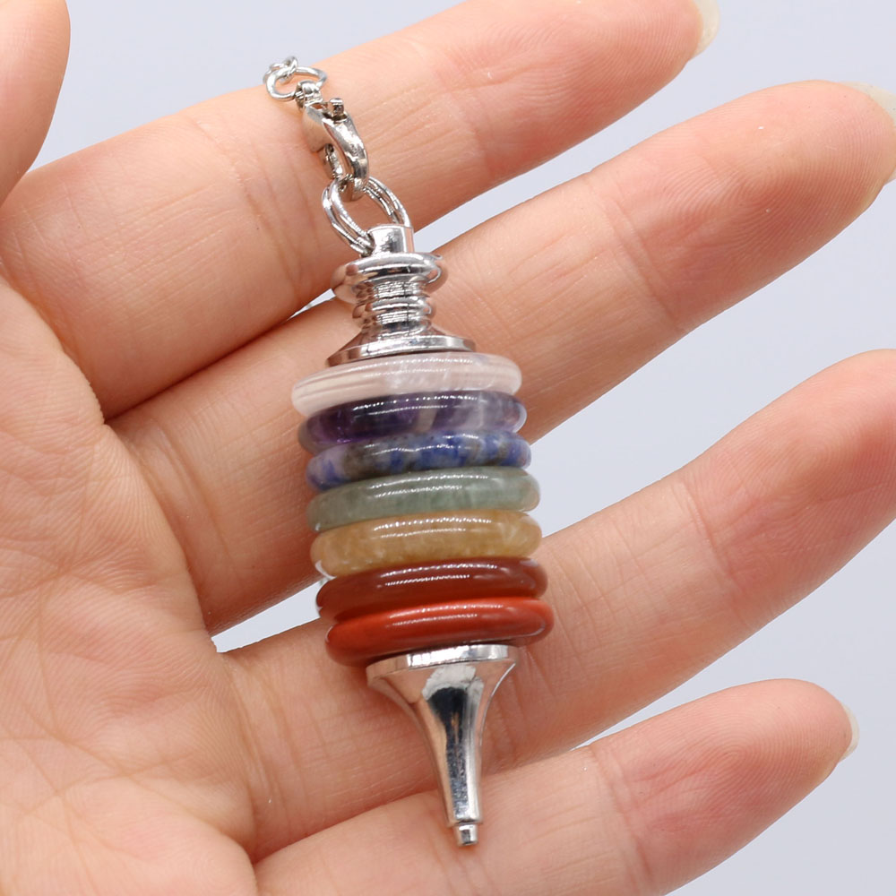 Pietra naturale Chakra Pendolo - Crystal Pendant Necklace Natural Stone recensione e prezzo