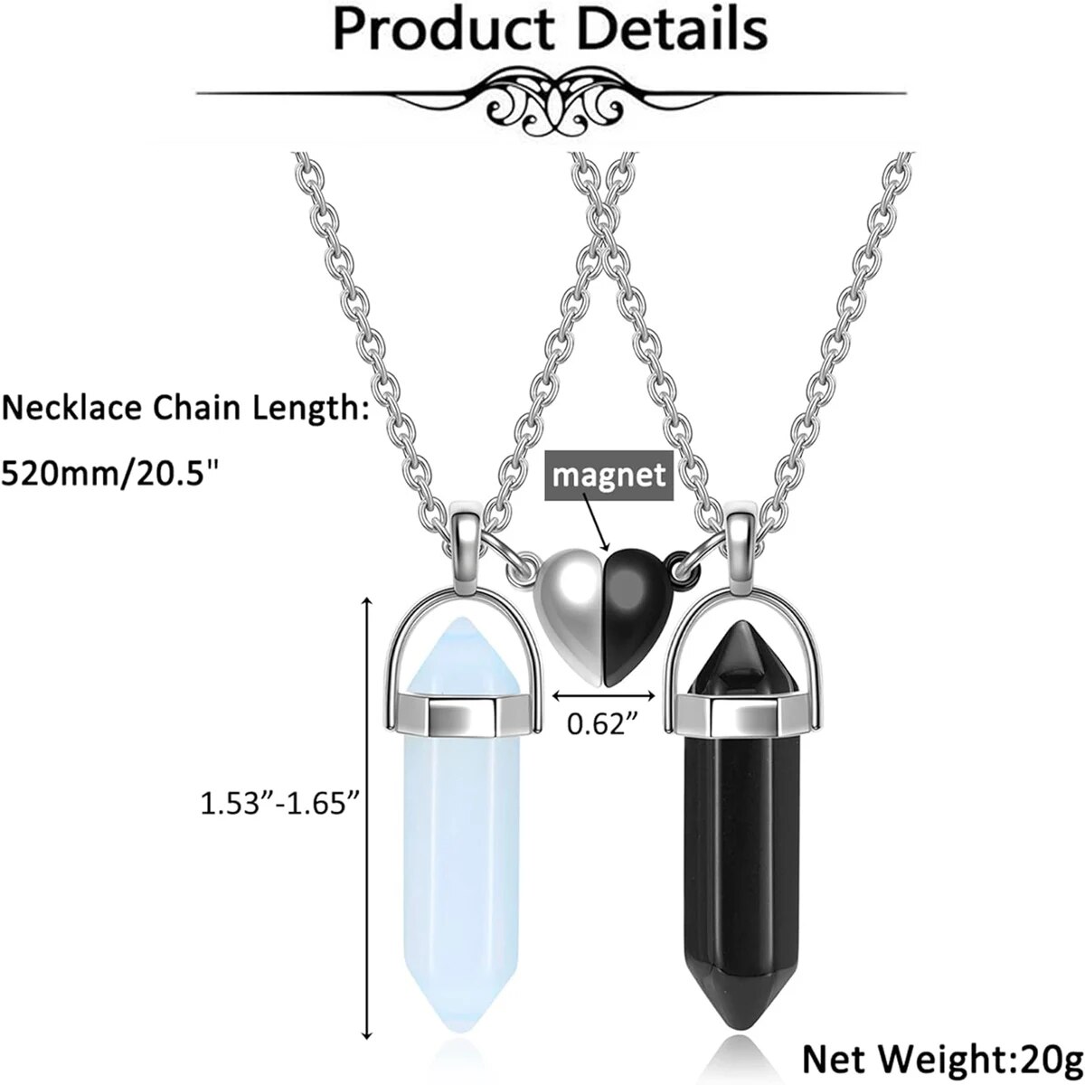 Collane dell'Amicizia in Crist - Magnetic Couple Matching Necklaces recensione e prezzo