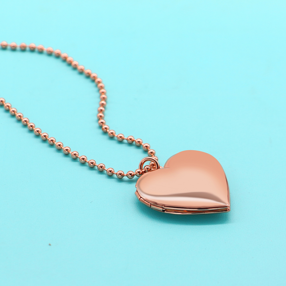 Amore eterno cuore girocollo c - Heart Locket Necklace Photo recensione e prezzo