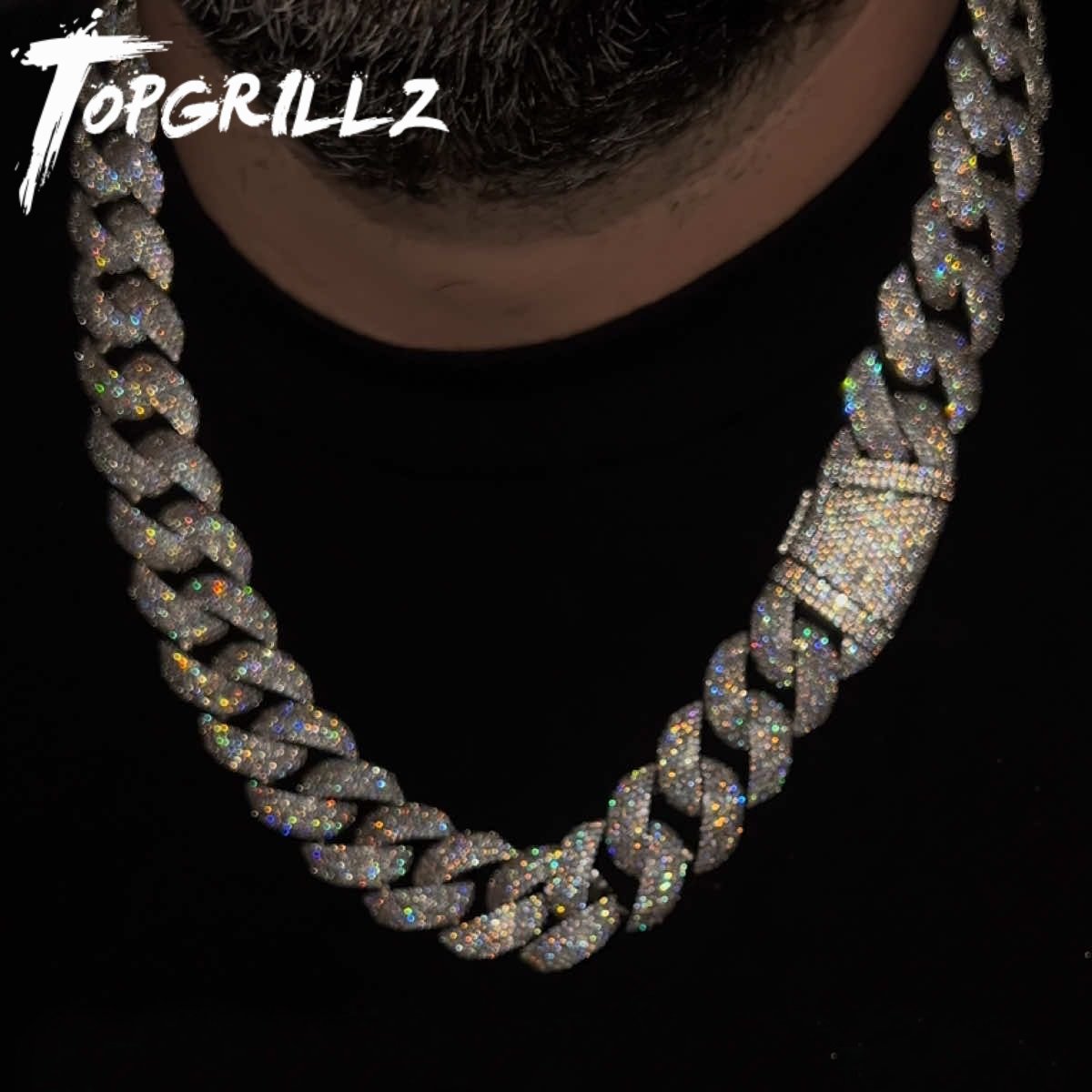 Collana a Catena Cubana TOPGRI - Cuban Link Chain 12Mm recensione e prezzo