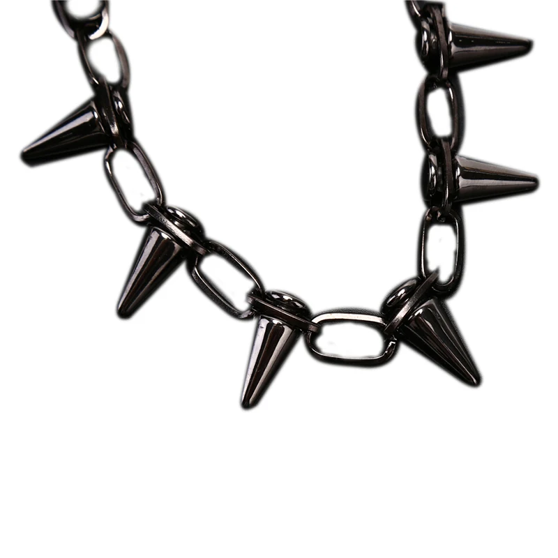 Collana con collare a borchie  - Goth Punk Spike Choker recensione e prezzo