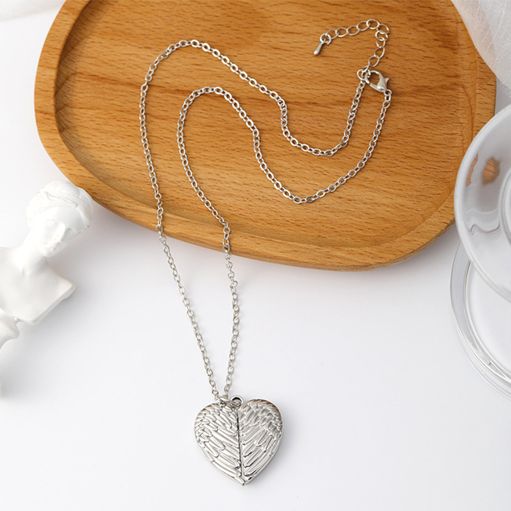 Collana con Ciondolo a Cuore p - Heart Locket Necklace Photo recensione e prezzo