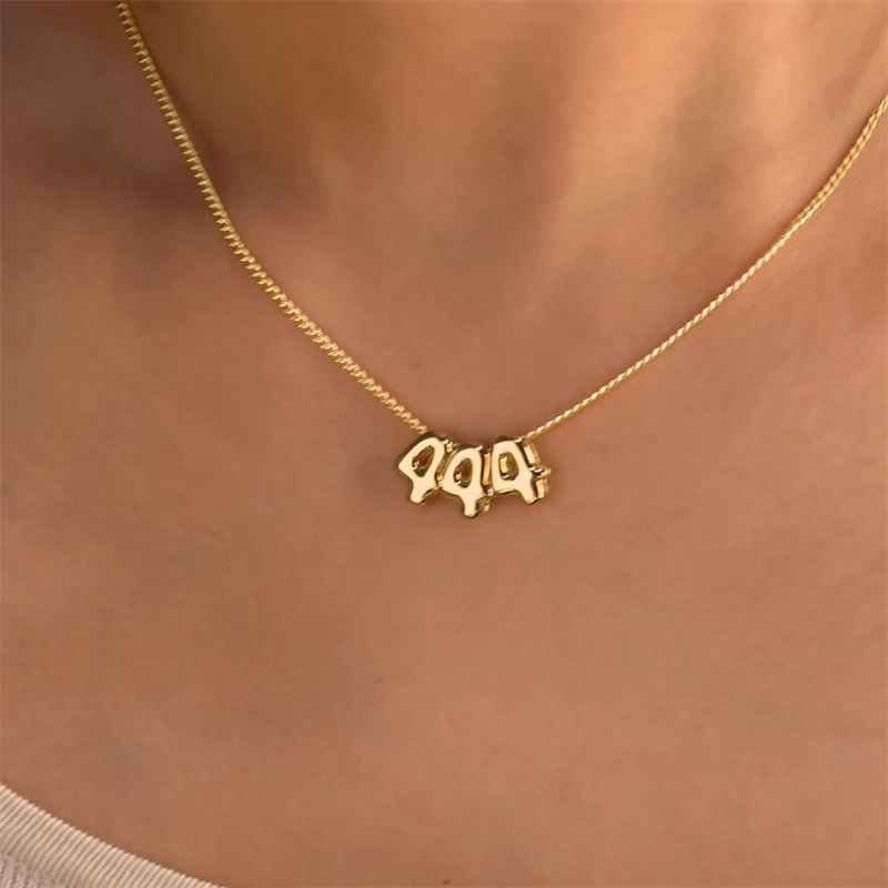 Collana Personalizzata con Let - Initial Letter Necklace 18K Gold recensione e prezzo