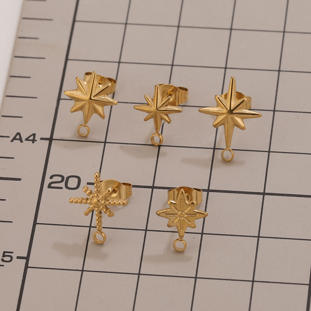 6 pz. Orecchini a Stella in Ac - Body Jewelry recensione e prezzo