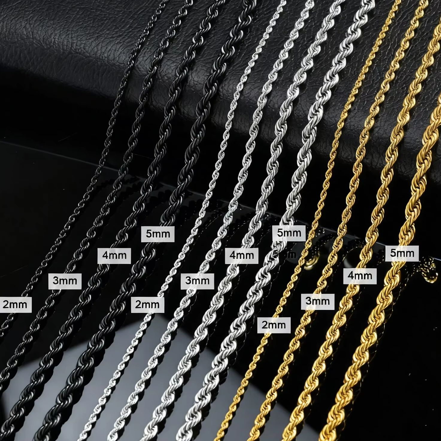 Collana lunga con corde da uom - Cuban Link Chain 12Mm recensione e prezzo