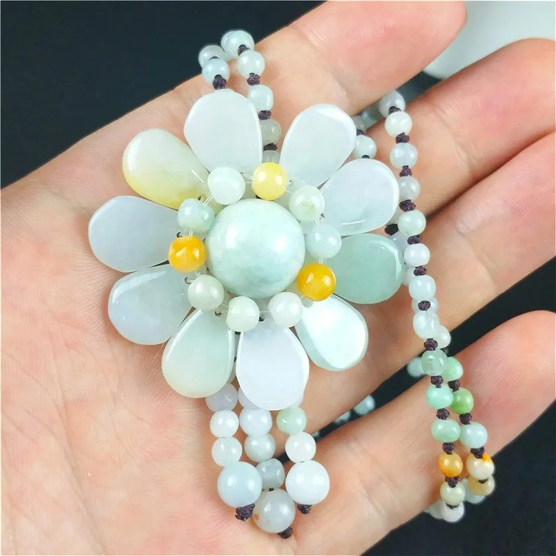 Ciondolo girasole giada birman - Necklaces recensione e prezzo