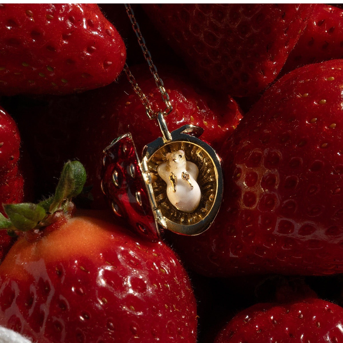 Nuova Collana con Ciondolo a F - Heart Locket Necklace Photo recensione e prezzo