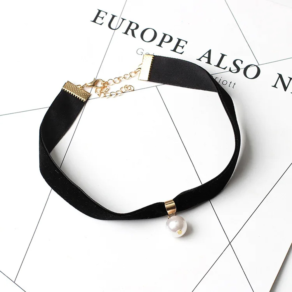 Collana Girocollo Semplice Vin - Pearl Choker Necklace Vintage recensione e prezzo