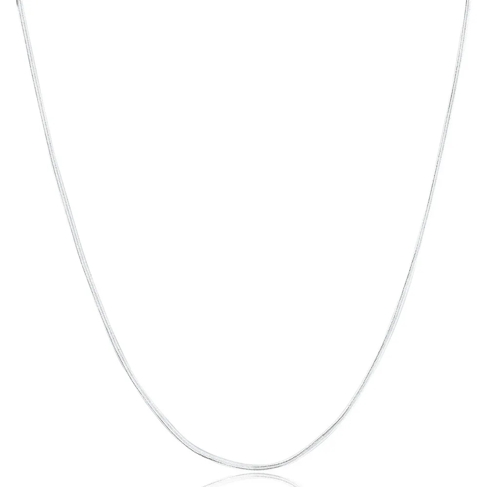 40-75cm lunghezza 925 collana  - 925 Sterling Silver Chain Necklace Men recensione e prezzo