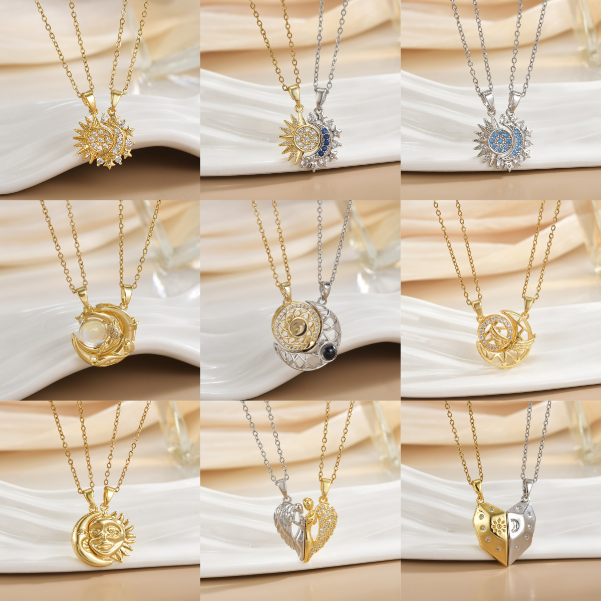 Collane magnetiche per coppie  - Magnetic Couple Matching Necklaces recensione e prezzo