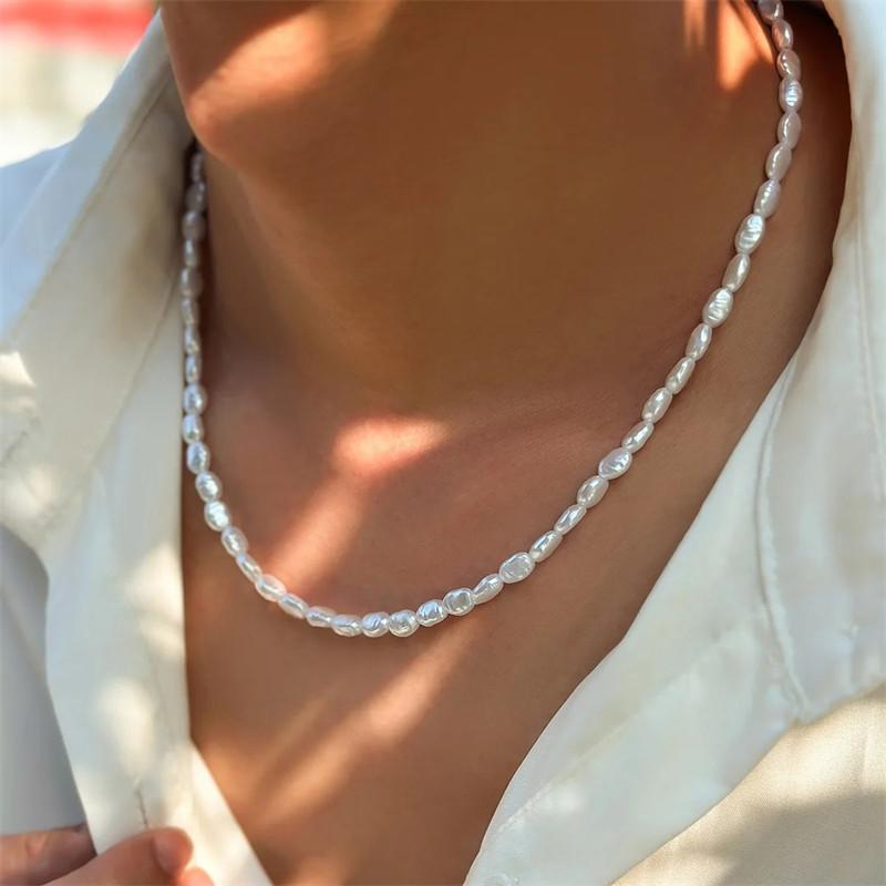 Collana girocollo con perle im - Pearl Choker Necklace Vintage recensione e prezzo