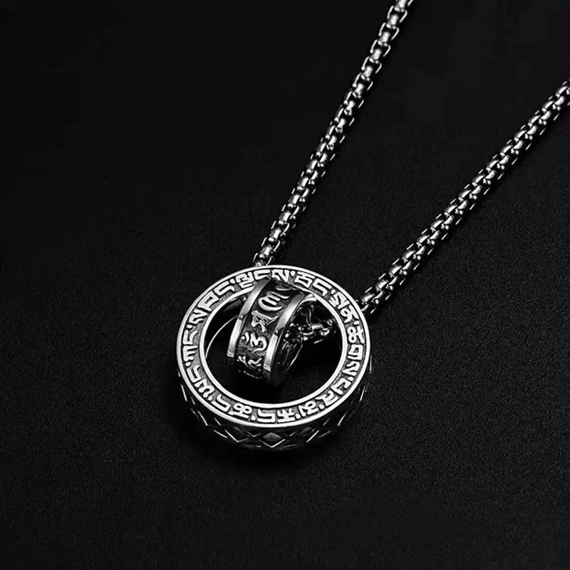 Collana con Ciondolo in Argent - 925 Sterling Silver Chain Necklace Men recensione e prezzo