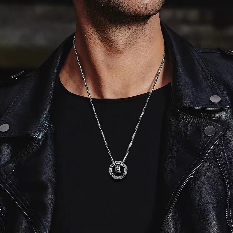 Collana con Ciondolo in Argent - 925 Sterling Silver Chain Necklace Men recensione e prezzo