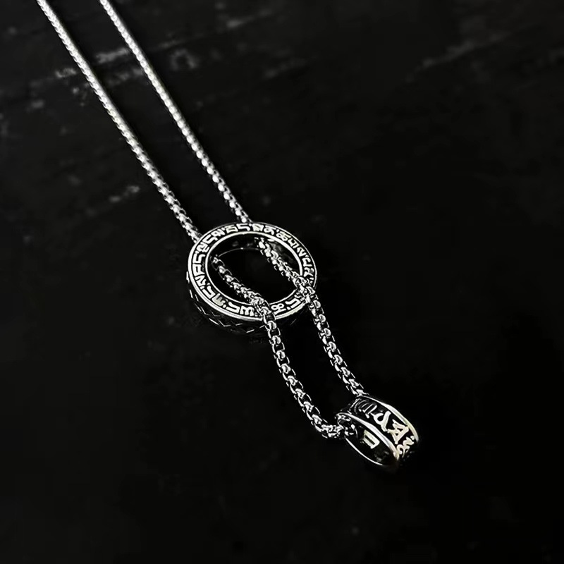 Collana con Ciondolo in Argent - 925 Sterling Silver Chain Necklace Men recensione e prezzo