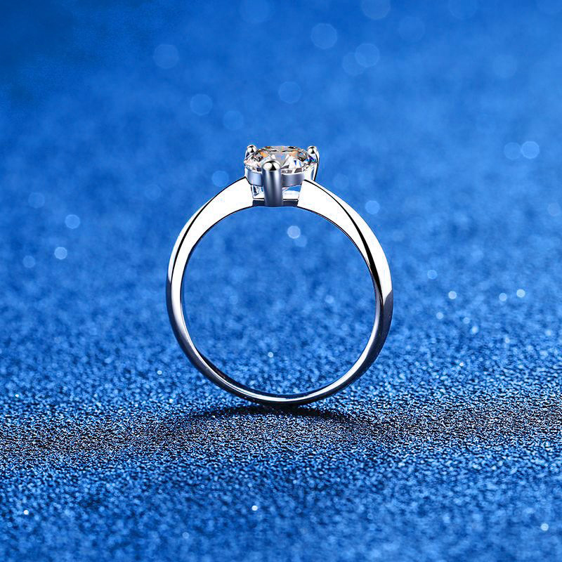 LioraGem Anello con Moissanite - Moissanite Engagement Ring 1 Carat recensione e prezzo