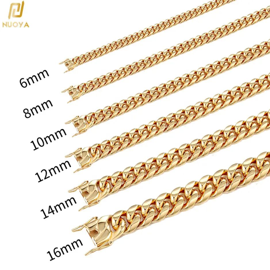 6mm/8mm/10mm/12mm Hip-Hop Colo - Cuban Link Chain 12Mm recensione e prezzo
