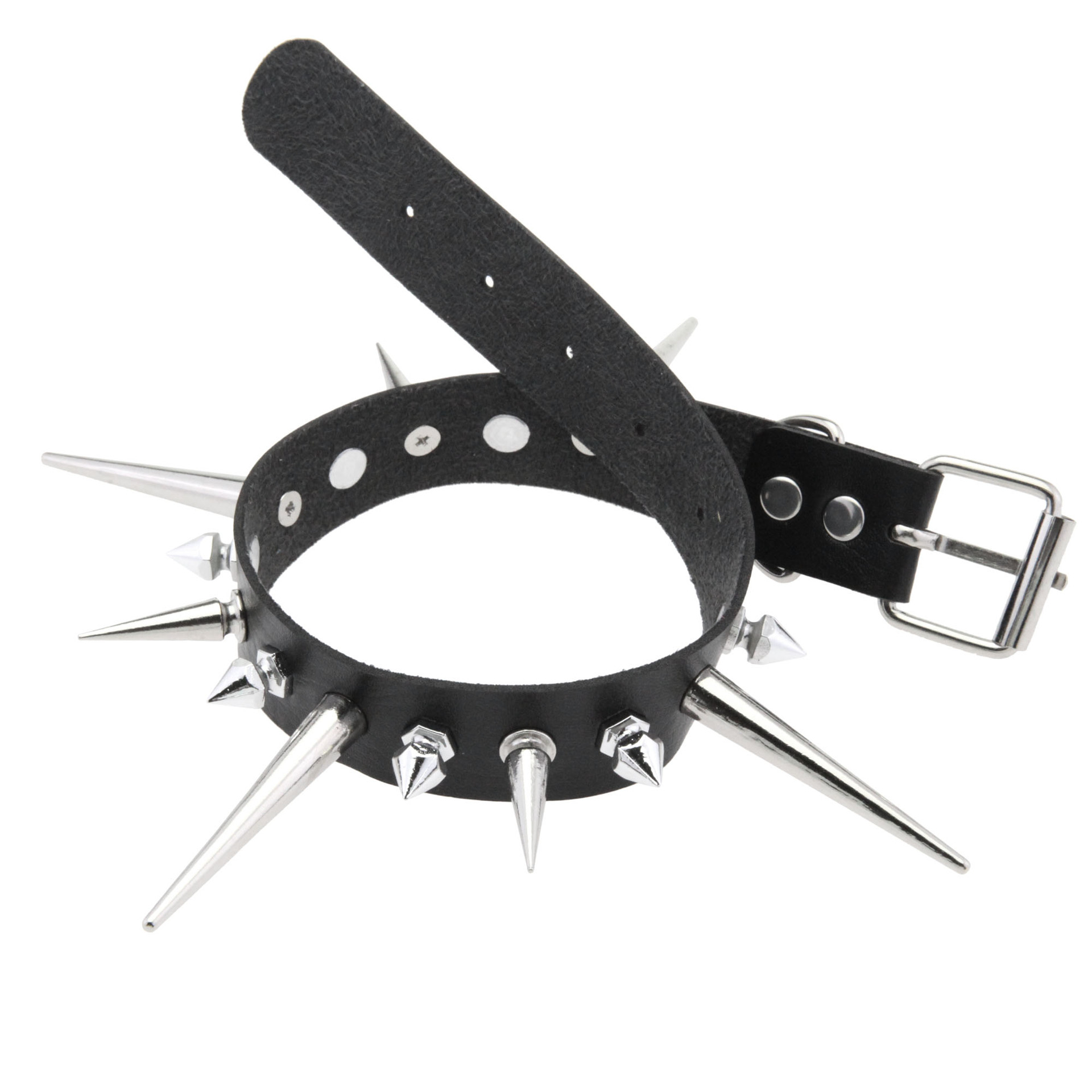 KMVEXO Punk Long Spike Choker  - Goth Punk Spike Choker recensione e prezzo