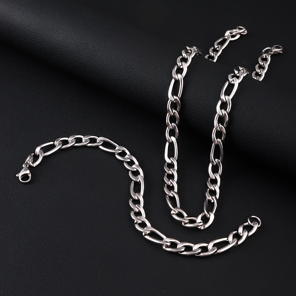 Catena Figaro in acciaio inoss - Cuban Link Chain 12Mm recensione e prezzo