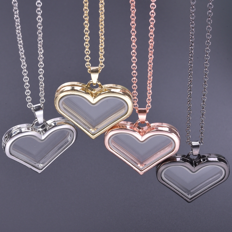 1Pc Y2K Ragazza Dolce Amore Cu - Heart Locket Necklace Photo recensione e prezzo