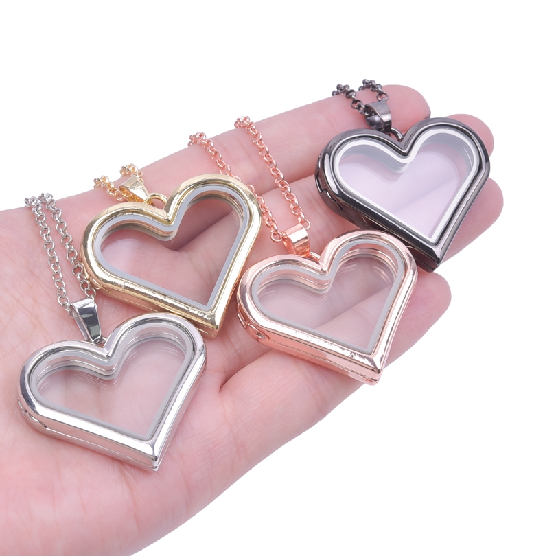 1Pc Y2K Ragazza Dolce Amore Cu - Heart Locket Necklace Photo recensione e prezzo