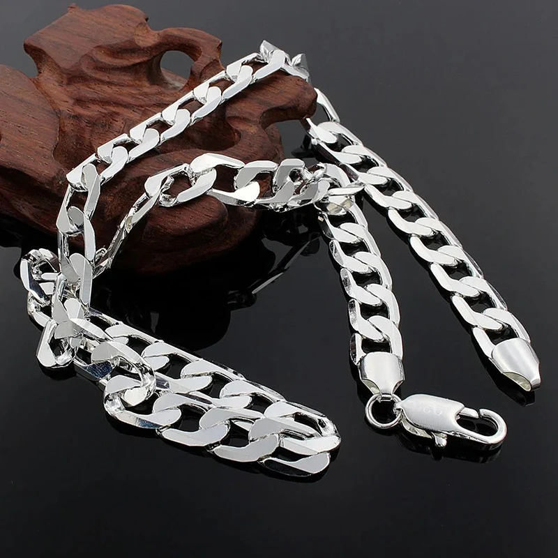 Collana in Argento Sterling 92 - Cuban Link Chain 12Mm recensione e prezzo