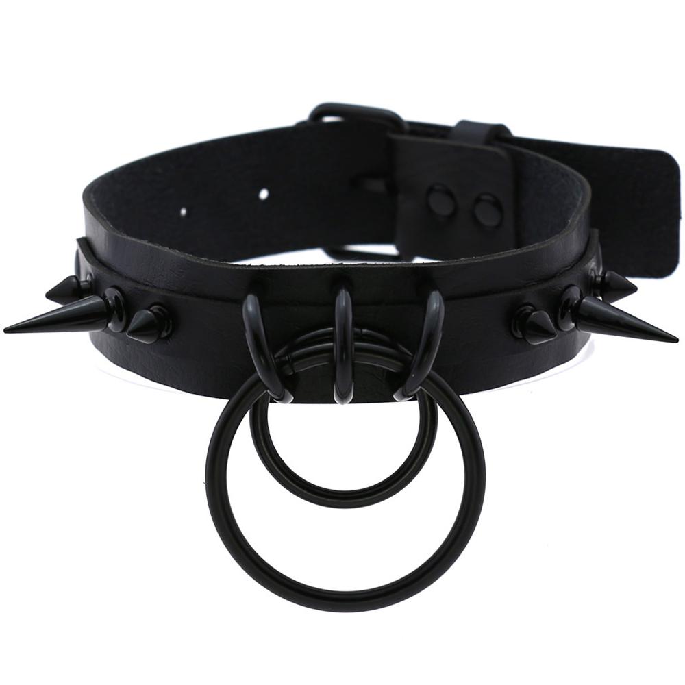 Girocollo a spillo nero collan - Goth Punk Spike Choker recensione e prezzo