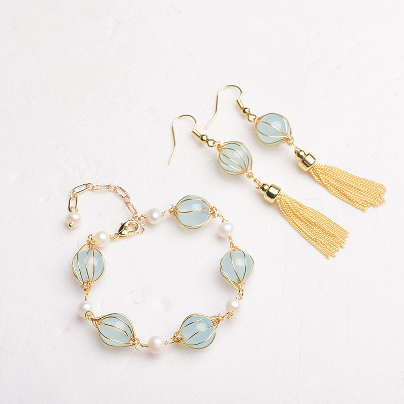 Orecchini con perline di giada - Earrings recensione e prezzo