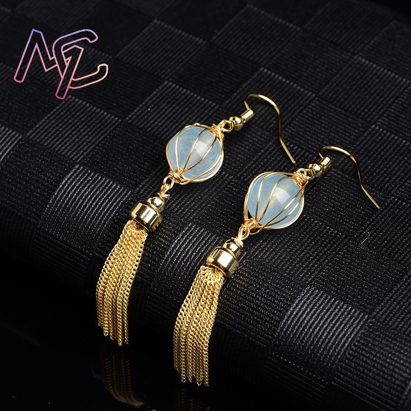 Orecchini con perline di giada - Earrings recensione e prezzo