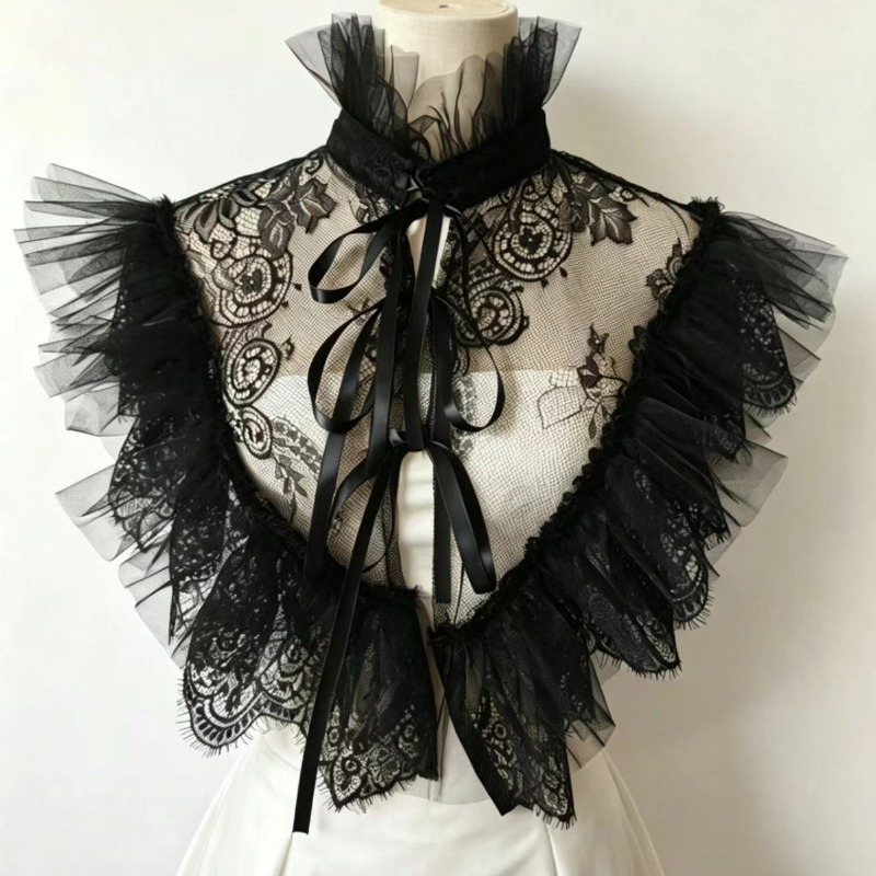Colletto Finto in Pizzo e Tull - Necklaces recensione e prezzo