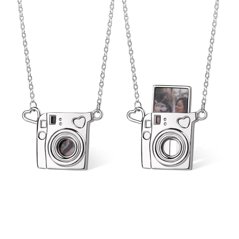 Personalizza la collana con cu - Heart Locket Necklace Photo recensione e prezzo