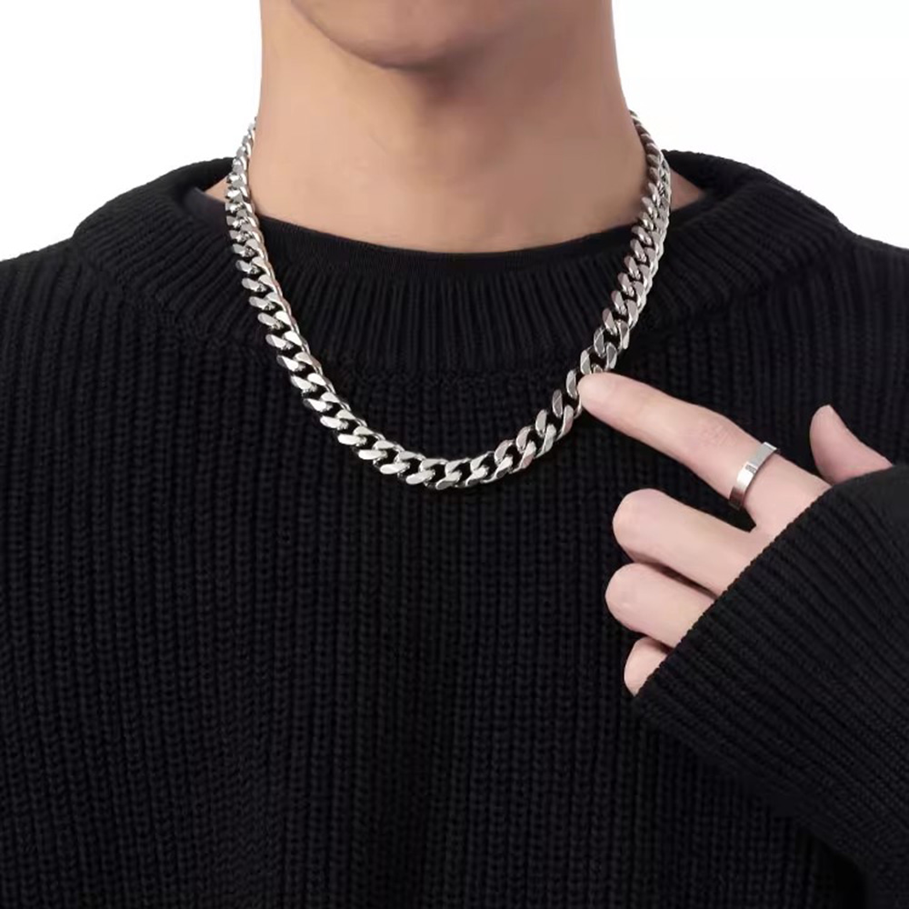 Catena a maglia cubana in acci - Cuban Link Chain 12Mm recensione e prezzo