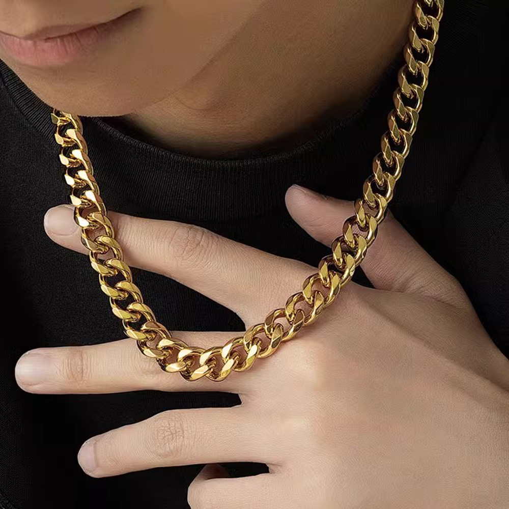 Catena a maglia cubana in acci - Cuban Link Chain 12Mm recensione e prezzo