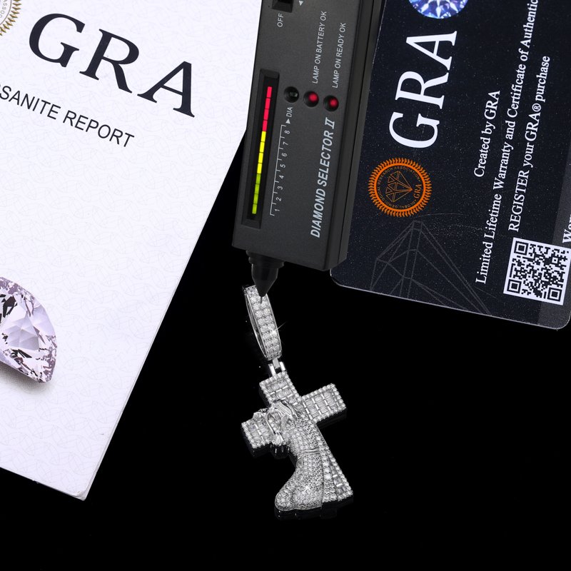 Nuovo ciondolo a croce di Gesù - 925 Sterling Silver Chain Necklace Men recensione e prezzo
