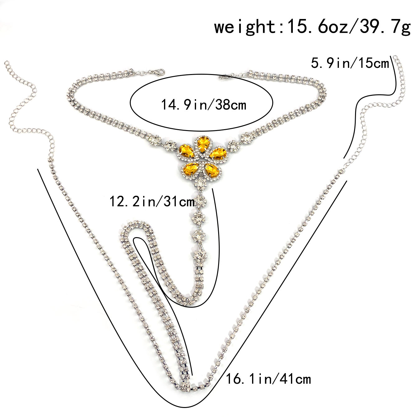 Set perizoma sexy con strass a - Body Jewelry recensione e prezzo
