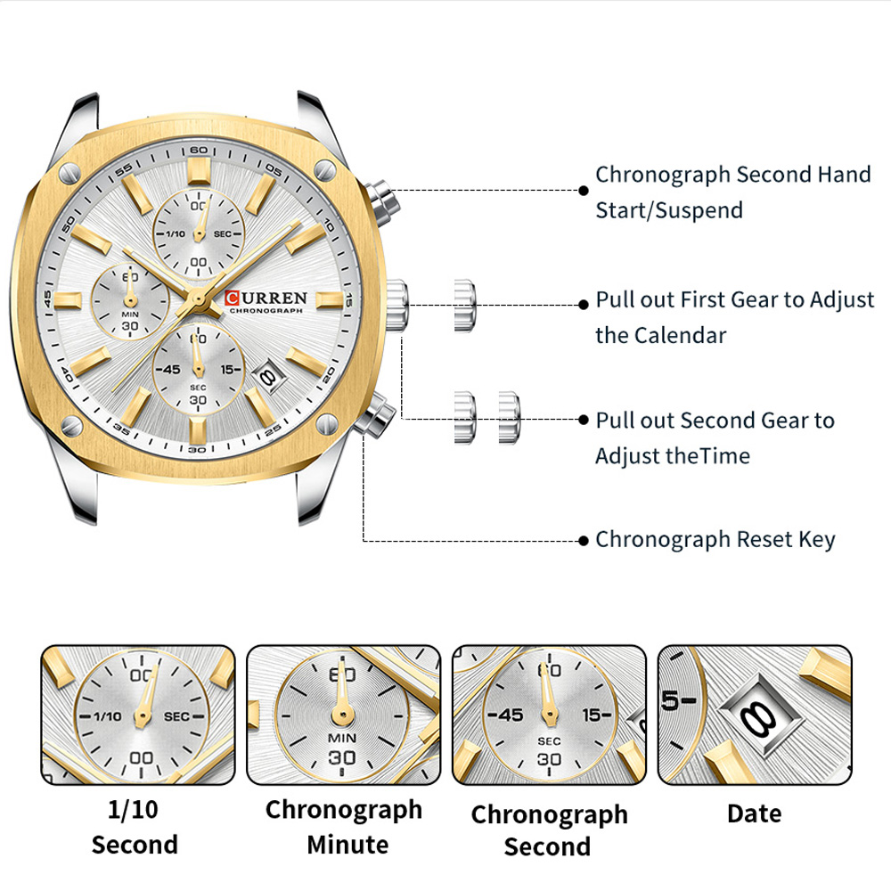 CURREN Orologio sportivo da uo - Watch Accessories recensione e prezzo