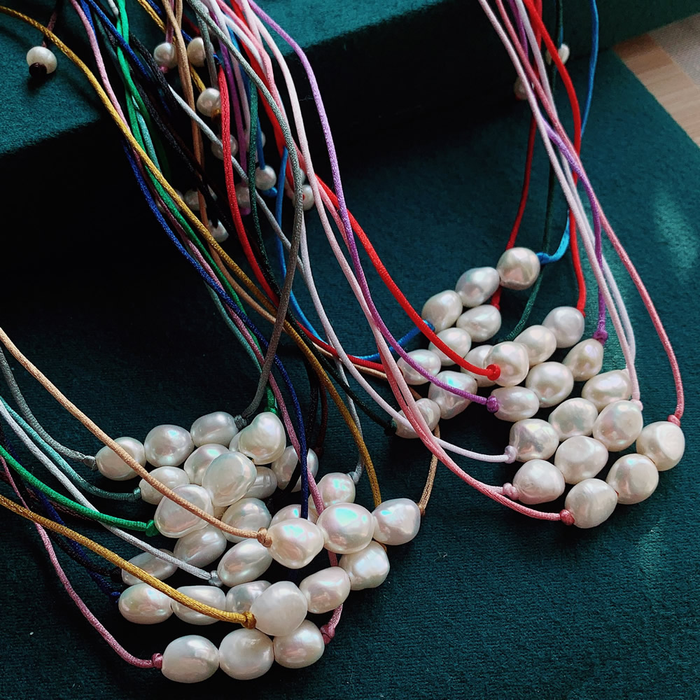 Collana con ciondolo di perle  - Pearl Choker Necklace Vintage recensione e prezzo
