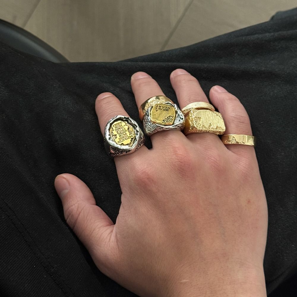 Set di anelli da dito, 6 pezzi - Vintage Punk Knuckle Rings Set recensione e prezzo