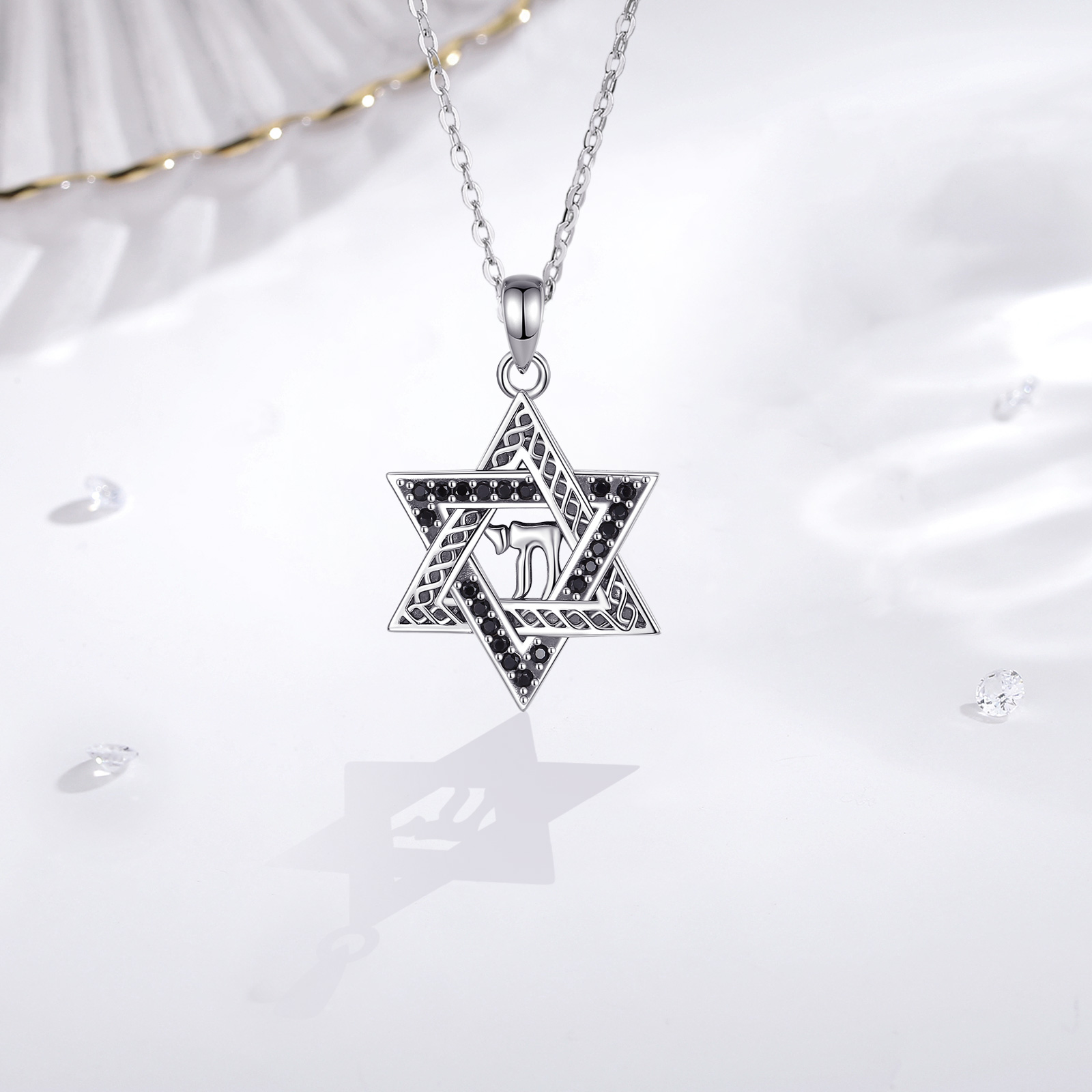 Eudora 925 Sterling Silver Sta - 925 Sterling Silver Chain Necklace Men recensione e prezzo