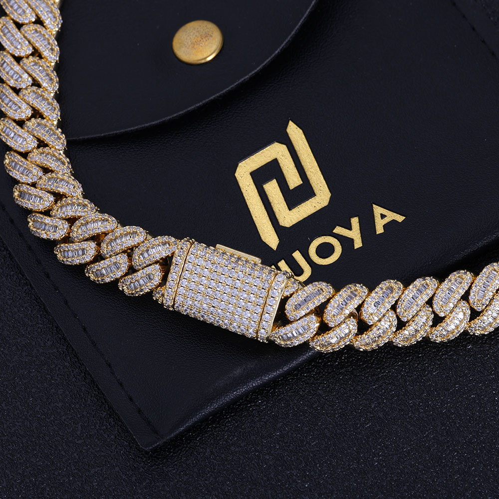 NUOYA Gioielli Hip Hop di Alta - Cuban Link Chain 12Mm recensione e prezzo